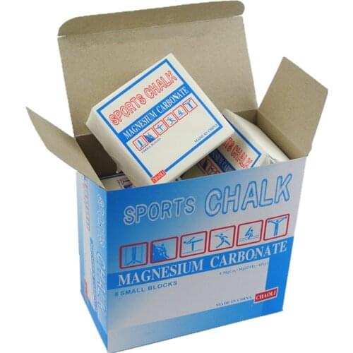 2/4/8pcs Weight Lifting Sports Chalk Magnesium Blocks Anti-skid Rhythmic Gymnastics Climbing Fitness Training Magnesium Brick