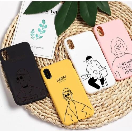 2018 Killer Leon Phone Case Candy Color for iPhone 11 12 mini pro XS MAX 8 7 6 6S Plus X 5S SE 2020 XR