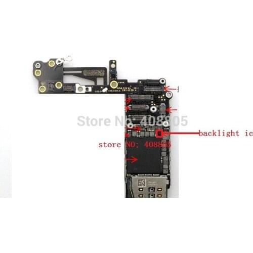 50pcs/lot original new fix part for iPhone 6G 6 PLUS 6+ 6P 6PLUS backlight IC chip U1502 12pin chip, free ship