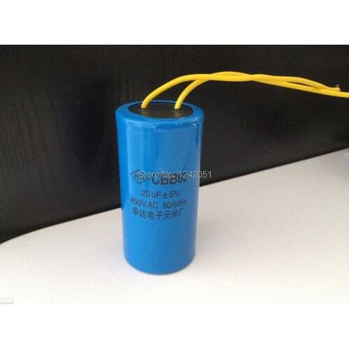 AC Motor Capacitor Washing Machine Start Capacitor CBB60 450VAC 20uF