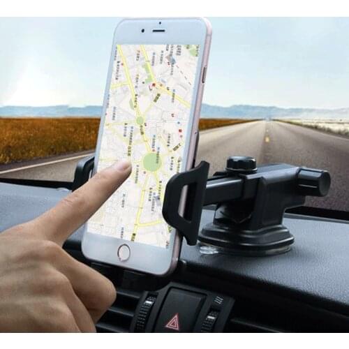 Car Multi-Function Mobile Phone Holder Air Outlet Navigation Bracket Car Carbon Fiber Pattern Telescopic Arm Holder Stand H-best