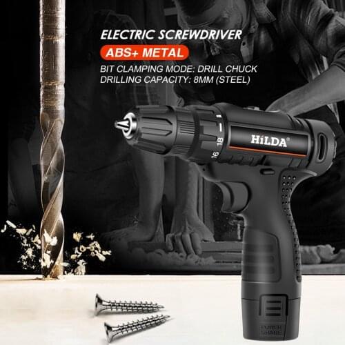 Cordless Hand Drill Mini Electric Screwdriver Rechargeable Strong Toughness Electric Portable Lithium Battery Drill