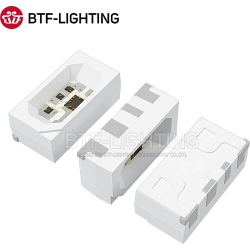 BTF6812RGB SIDE-A (similar with WS2812B) 1500pcs 4020 SMD Pixels LED Chip 0.1W/PCS Individually Addressable Full Color DC 5V