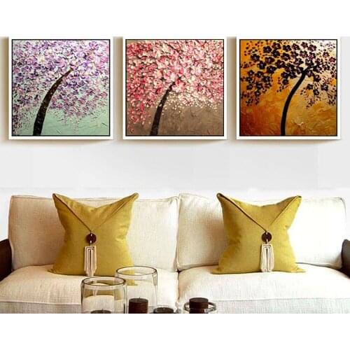 DONGMEI OILPAINTING Hand painted oil painting Home Decor High quality flower painting Can provide customized size DM182823