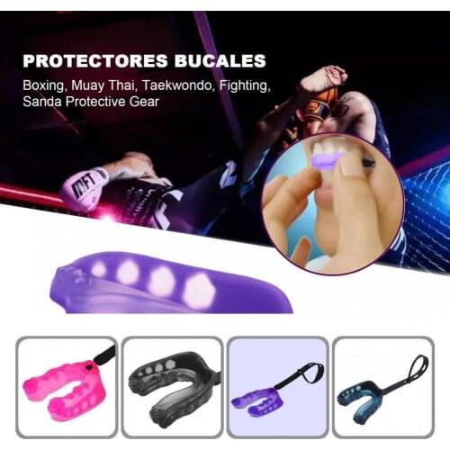 EVA Healthy Safety MMA Football Basketball Teeth Protector Lightweight Teeth Guard Reusable for Boxing