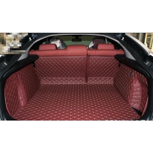 Good quality! Special car trunk mats for BMW X6 F16 2018-2014 durable boot carpets cargo liner mats for X6 2015,Free shipping