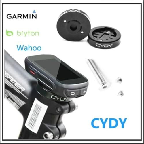 CYDY Wahoo Bryton Garmin Mount Edge 130 200 520 Rider 330 420 530 MTB Road Cycling Bicycle Bike Computer Holder Aluminum alloy