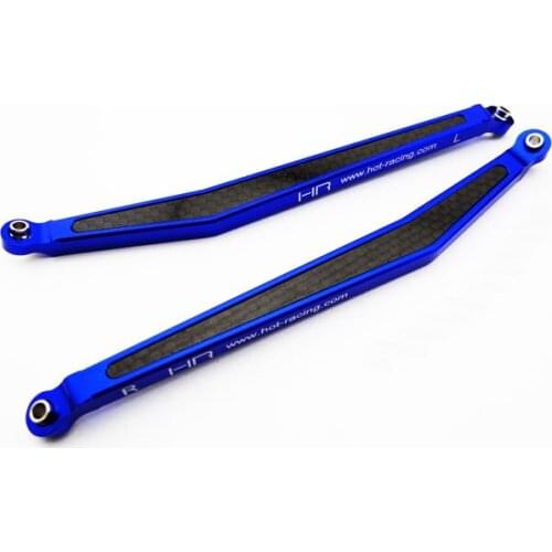 Hot racing Aluminum carbon fiber graphite rear upper arm for Axial Yeti 90025 90026 90048