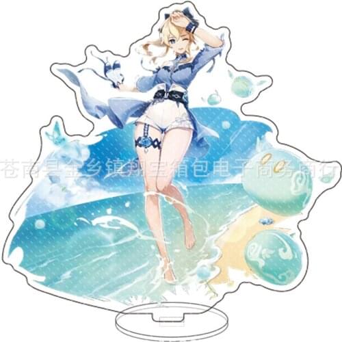 NEW Genshin Impact Anime Figure Acrylic Stand Model Toy Hutao Raiden Shogun Kokomi Kazuha Ayaka Action Figures Desk Decoration
