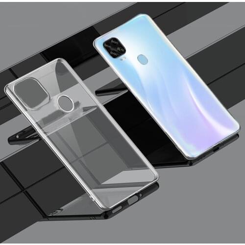 For ZTE A1 Alpha 20 Plus Case Transparent Slim Soft TPU Pone Cover
