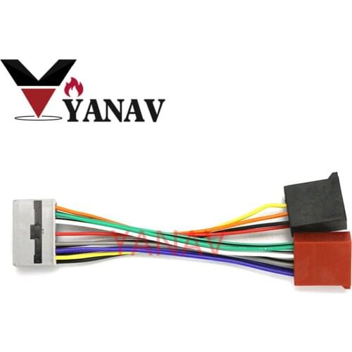 12-111 ISO Radio Adapter for HONDA for MITSUBISHI for PEUGEOT for CITROEN Wiring Harness Connector Lead Loom Cable Plug