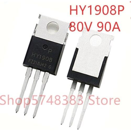 10PCS/LOT 100% new original HY1908P TO-220 HY1908B TO-263 HY1908D TO-252 HY1908 80V 90A MOS tube