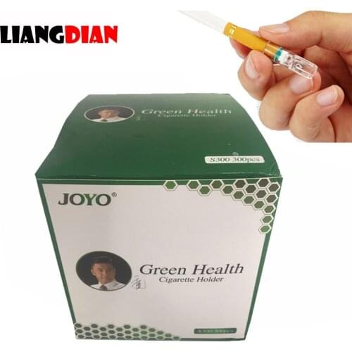 200pcs 300pcs/pack Disposable Filtering Tiltil Mitil Green Health Care Smoking Cigarette Micro Pipe Holder Filters Filtration