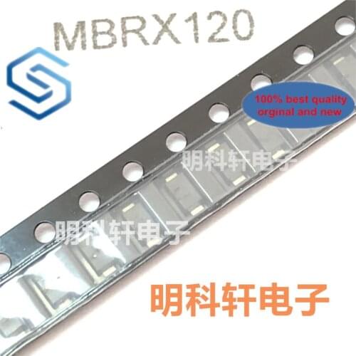 50 PCS 100% orginal new MBRX120 patch schottky diode