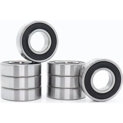 6002RS Bearing ABEC-3 8PCS 15*32*9 mm Deep Groove 6002-2RS Ball Bearings 6002RZ 180102 RZ RS 6002 2RS EMQ Quality