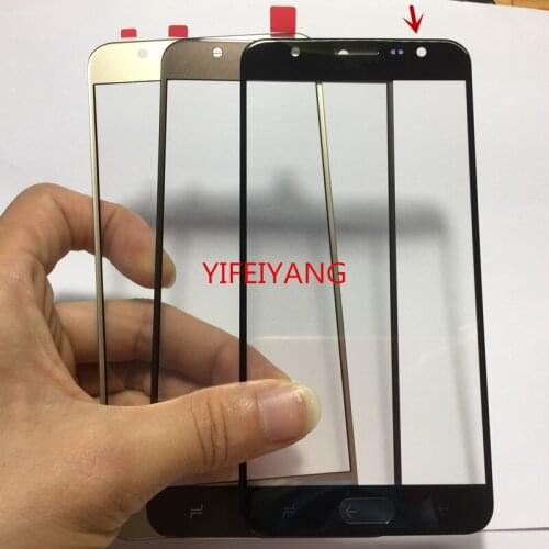 10pcs A quality Touch Screen LCD Front Outer Glass Lens For Samsung Galaxy J7 Prime 2 2018 G611 G611FF G611DS panel