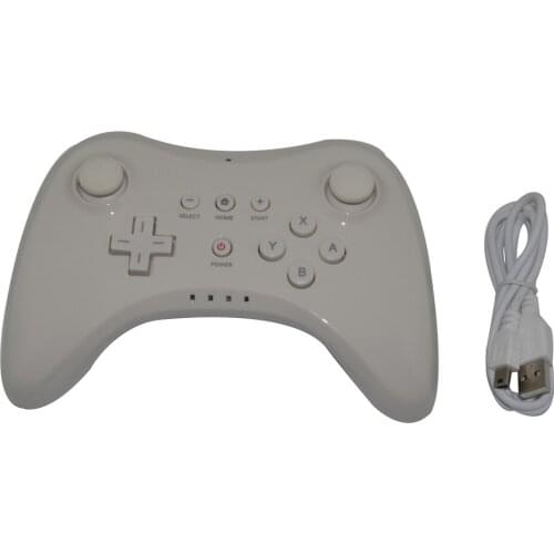 Wireless Classic Pro Gamepad For Wii U Controller Game Pad Joypad Controller With USB Cable