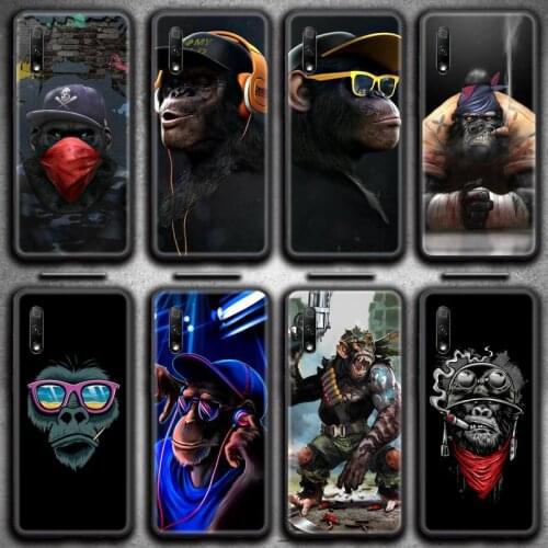 Monkey Gorilla Baby Phone Case for Huawei Honor 30 20 10 9 8 8x 8c v30 Lite view 7A pro