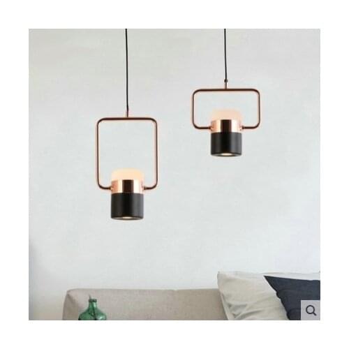 Modern stone hanging lamp lustres para quarto lustres nordic decoration home living room decoration hanglampen