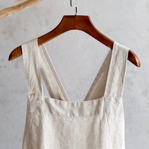 Bakery Apron Viscose Linen Apron Children Adult Size Parent-Child Costume 1 Piece H33