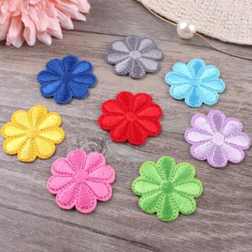 Ironing patching patch clothes childrens clothing accessories 8 colors rainbow flowers candy