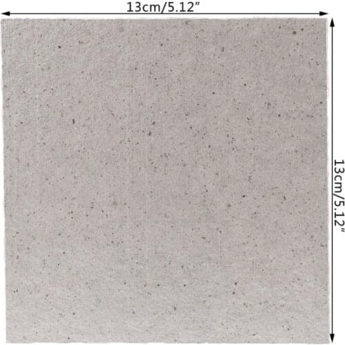2 Pcs 5.1"x 5.1" Microwave Oven Mica Sheets Repairing Accessory Plates Sheets Mar28