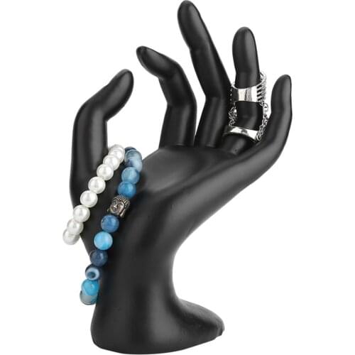 OK Mannequin Hand Bracelet Ring Watch Display Stand Jewelry Holder Bangle Necklace Hanging Organizer Stand for Beautiful Women