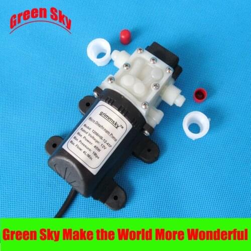 Max pressure 145PSI 4L/Min 12V DC 45W mist fog spray maker misting pump