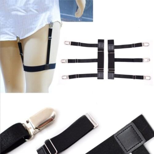Adjustable Belt For Easy Shirt Stay Non-slip Wrinkle-Proof Shirt Holder Straps Locking Belt Holder Near Shirt-Stay
