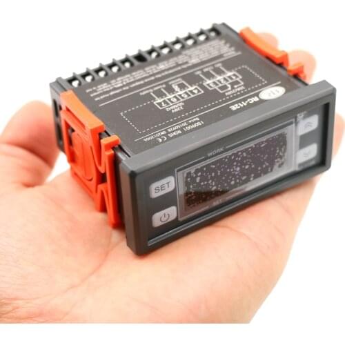 1Pcs RC-112E 230V30A Hot / Cold ON / OFF Relay Switch Universal Digital Temperature Controller Regulator Family Farm Thermostat