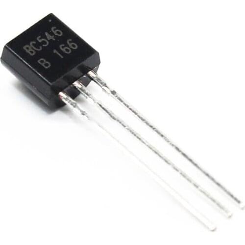 100PCS BC546 TO-92 BC546B TO92 546B new triode transistor