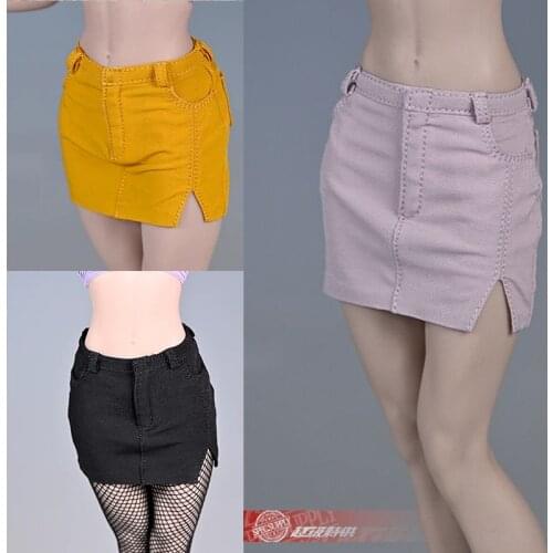 1/6 Hip Slit Skirt Dress Clothes Model Fit 12" PH TBLeague UD Female Figure Body Accessories