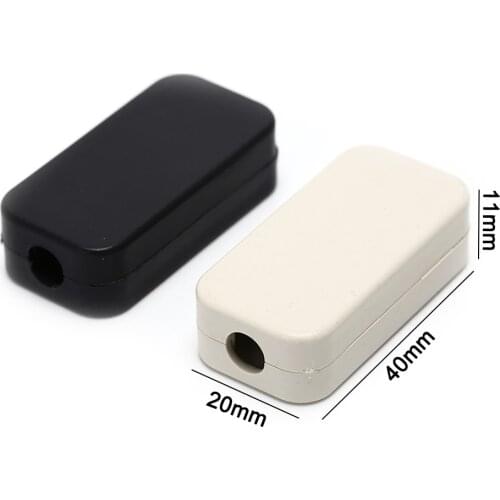 1/5pcs Electronic Project Box Enclosure Instrument Electronic case New Plastic screw-free self-locking Cover 40x20x11mm