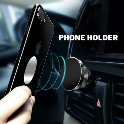 360 Magnetic Car GPS Phone Holder Metal Air Vent Mount Stand For VW VOLKSWAGEN POLO GOLF 6 7 T5 PASSAT Car Mobile Phone Holder