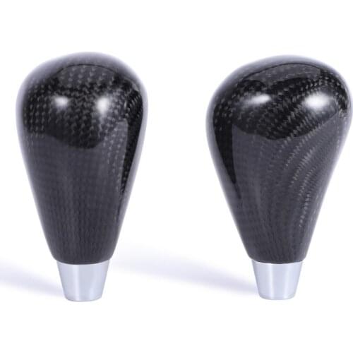 New Sports Real Carbon Fiber Automatic Gear Shift Knob For Lexus ES IS RX GS LS Gear Ball Head