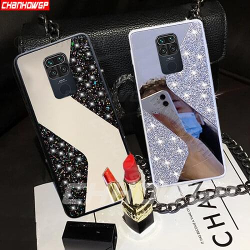 Glitter Mirror Bling Sequins Case For Xiaomi Redmi Note 9S 9 Pro Max 9A 9C 10X Mi Note 10 Lite CC9 Pro Soft Silicone TPU Cover