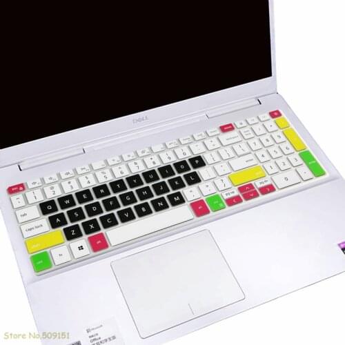 For Dell Inspiron 15 2021 3000 3593 3505 3501 15.6" Dell Vostro 15 5501 5502 7500 7590 7591 Laptop Keyboard Cover Skin Protector