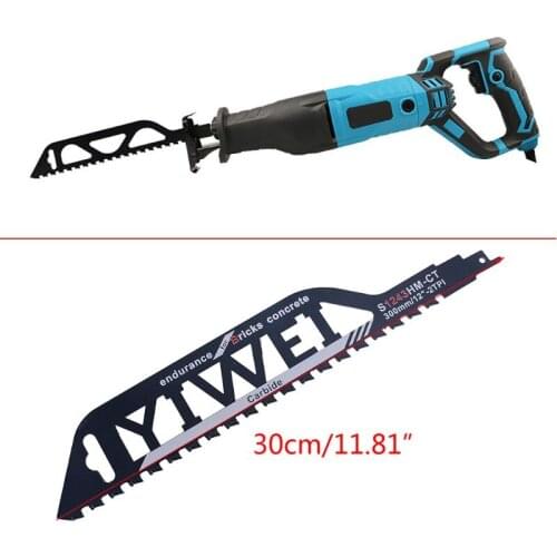 Cemented Carbide Demolition Masonry Reciprocating Saw Blade Cutting Brick Stone 896B