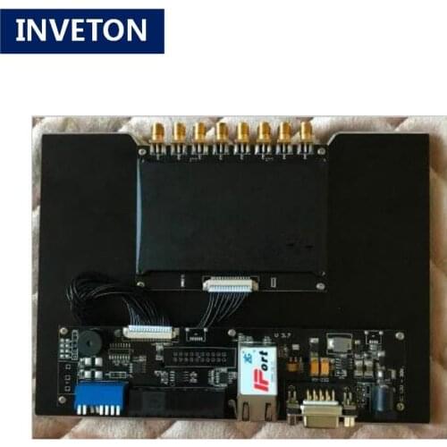 EPC Gen2 multiple reading 8 Channel impinj fixed uhf rfid reader module with development board with TCP/IP ethernet rs232