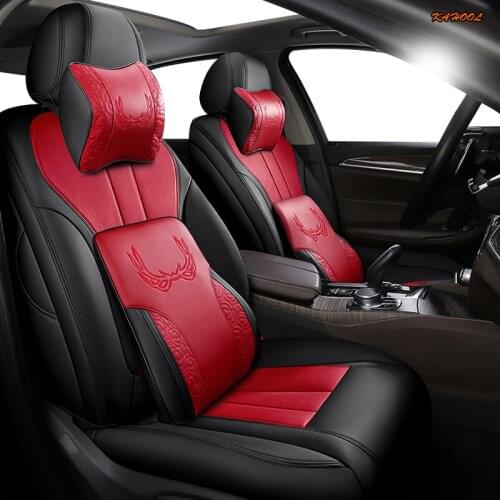 KAHOOL Custom Leather car seat cover For ROEWE 550 350 360 750 950 W5 E50 E950 E550 RX5 i6 ei6 RX3 ei5 RX8 i5 seat cover cars