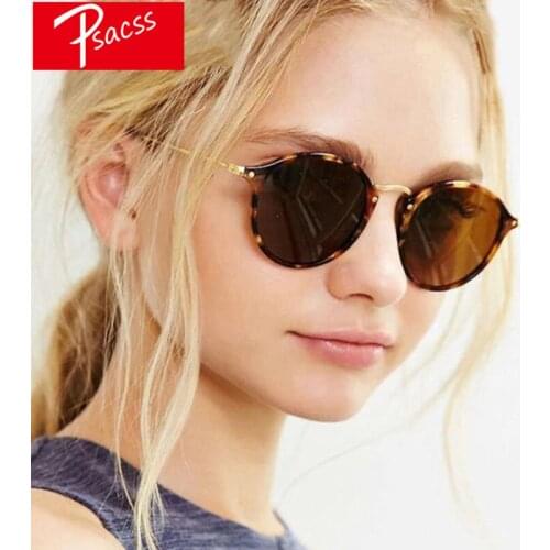 Psacss Women's Sunglasses Round
