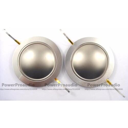 2PCS Replacement diaphragm voice coil 1.75'' CCAR Flat wire 8 ohm Fits Many Models