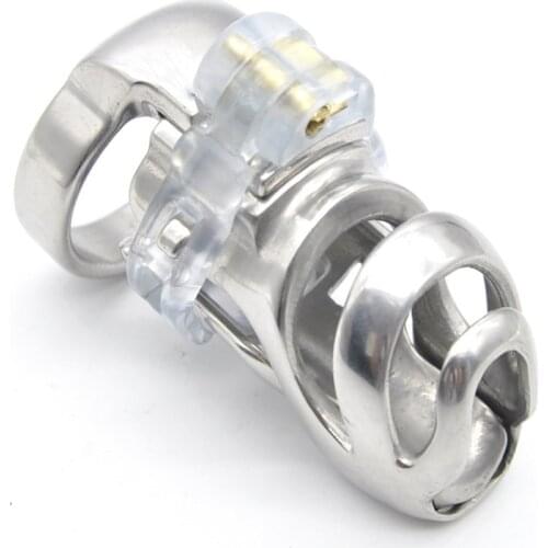 Standard Stainless Steel Male Chastity Device,Cock Cage with Spikes Ring,Penis Rings,Chastity Belt,Sex Toys For Men Gay