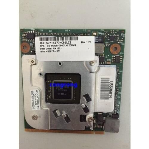 FX570M 256mb 455077-001 for hp 8510p 8510w Graphics video card board