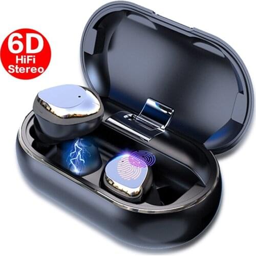 X26 TWS Bluetooth 5.0 True Wireless Earbuds Smart Waterproof Stereo Hifi Earphone With Charging Case