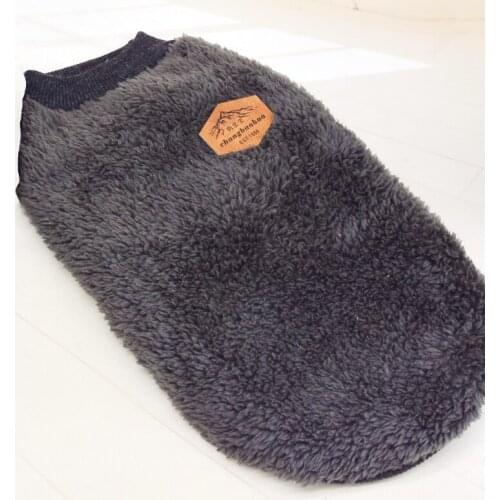 Winter Dog Clothes Soft Flannel Puppy Pet Clothes for Small Dogs Costume Dog Coat Chihuahua Ropa Para Perro Pug #7