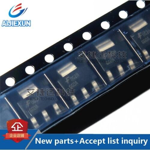 1PCS in stock NZT660A silk-screen660A SOT-223 PNP Low Saturation Transistor 100%New and original