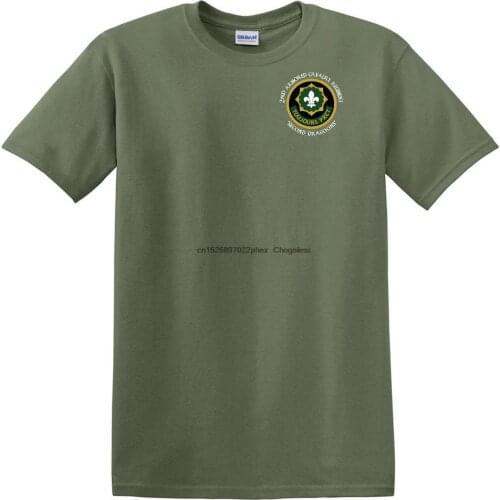 2nd Armored Cavalry Regiment Cotton Shirt - (4304)