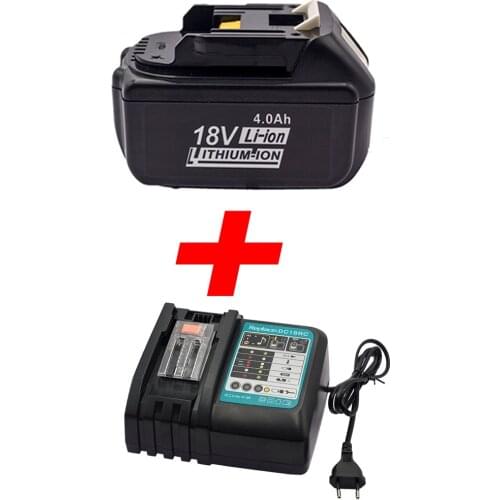 18V Tool Battery 4000mAh Replaces Original Makita, Compatible with BL1850 BL1840 BL1860 BL1815 BL1830 BL1820, Long Service Life