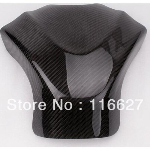 Freeshipping Carbon Fiber Fuel Gas Tank Protector Pad Shield For SUZUKI GSXR1000 2009-2012